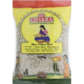 Chakra Red Rice Flakes Poha 500g