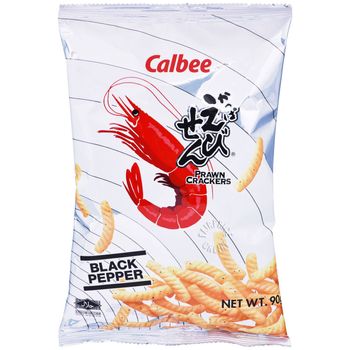 Calbee Prawn Cracker Pepper 90g