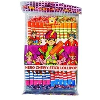 Hero Chewy Stick Lollipop 24pcs x 8g