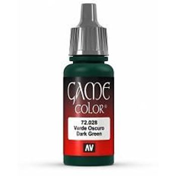 Vallejo Game Color: Dark Green Artist Inks 17ml