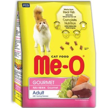 Me-O Gourmet Adult Cat Food 1.1kg