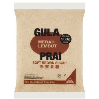Gula Prai Soft Brown Sugar 500g