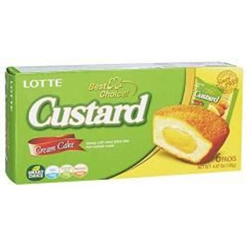 Lotte Custard Cake 12x145g