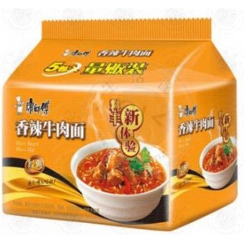 Master Kong Instant Noodle Hot Beef Flavour 103g