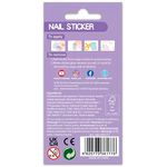Avenir Small Nail Stickers Flower Glitter