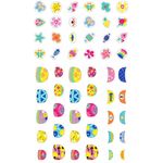Avenir Small Nail Stickers Flower Glitter