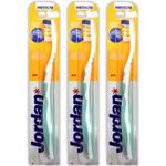Jordan Alfa Medium Toothbrush Pack of 3