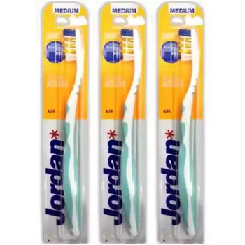 Jordan Alfa Medium Toothbrush Pack of 3