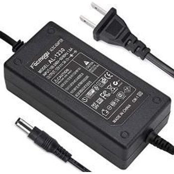 Facmogu Dc 12v 3a Power Adapter 36 Watt Ac 100240v To Dc 12v Transformers Switching Power Supply For Lcd Monitor Wireless Router Cctv Cameras 2.1mm X 5.5mm Us Plug