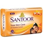 Santoor Total Skin Care Sandal Turmeric Soap 100g