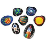 4M KidzMaker Glow In The Dark Space Rock Painting