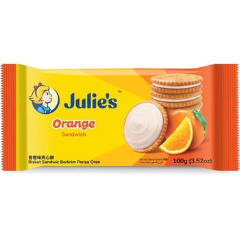Julie's Orange Sandwich 100g