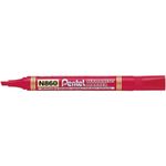 Pentel Permanent Marker Chisel Red N860