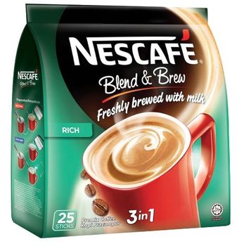 Nescafe 3 In 1 Rich 25 x 19g