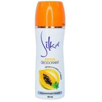 Silka Papaya Whitening Deodorant Orange 40ml