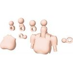 Kotobukiya Megami Device M.s.g. 01 Tops Set skin Color B Version Plastic Model Kit Multicolor