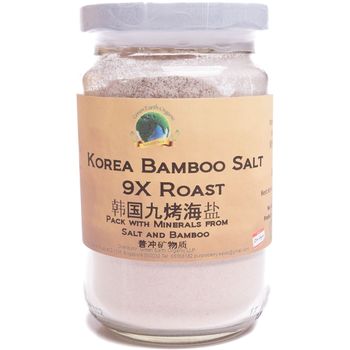 Green Earth Organic Korean Bamboo Salt 9x Roast 200g