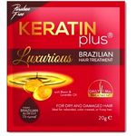 Keratin Plus Hair Treatment Luxurious Brazilian 20g
