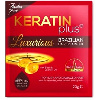 Keratin Plus Hair Treatment Luxurious Brazilian 20g