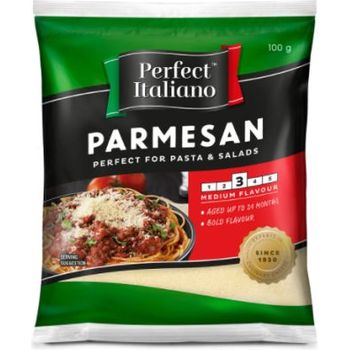 Perfect Parmesan Grated Cheese 100g