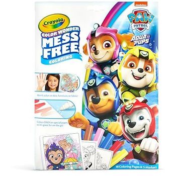 Crayola PAW Patrol Aqua Pups Color Wonder Coloring Set