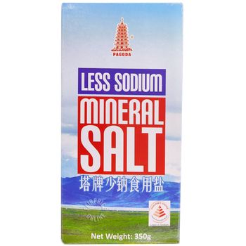 Pagoda Mineral Salt Less Sodium
