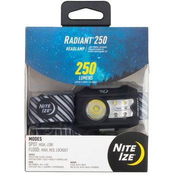 Nite Ize Radiant 250 Headlamp Charcoal
