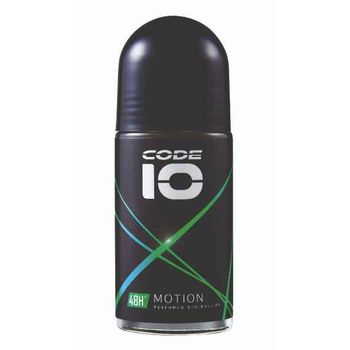 Code 10 Perfumed Roll On Deodorant Motion 50g