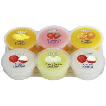 Cocon Pudding Coconut Gel Assorted Flavors 6 x 80g
