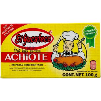 El Yucateco Paste Achiote 100g
