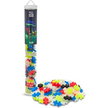 Plus-Plus Glow in The Dark Mix 100pcs