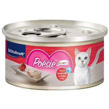 Vitakraft Poesie Colours Tuna & Tomato with Kanikama in Jelly for Cats 70g