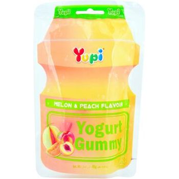 Yupi Yogurt Gummy Melon And Peach 40g