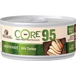 Wellness Core 95% Pate Turkey Wet Cat Food 156g