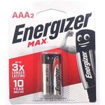 Energizer Battery AAA Energizer Max 2pcs