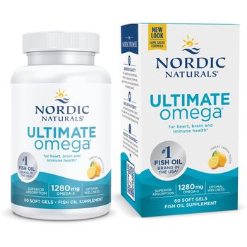 Nordic Naturals Ultimate Omega Support For A Healthy Heart 60 Soft Gels