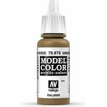 Vallejo Green Brown Model Color Paint 17ml