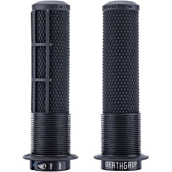 DMR Death Grip 2 Flanged Grips Thick Lock On Black