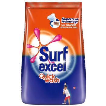 Surf Excel Quick Wash Detergent Powder 1kg