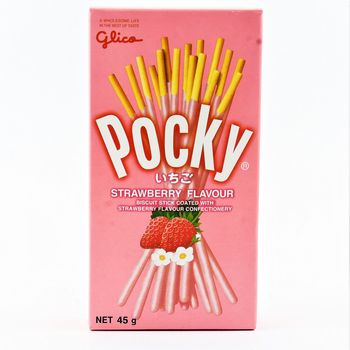 Glico Biscuit Pocky Strawberry 45g