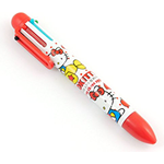 Hello Kitty Multi Color Ballpoint Pen 6 Colors 0.7mm