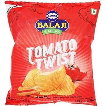 Balaji Tomato Twist Potato Wafers 135g