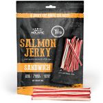 Absolute Holistic Salmon Jerky Sandwich Dog Treats 100g