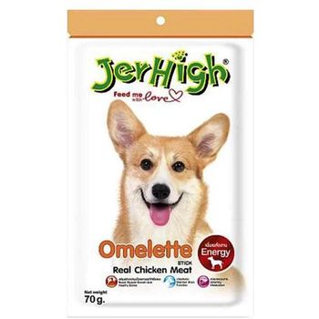 JerHigh Dog Treat Omelette Stick 70g