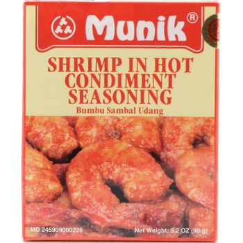 Munik Sambal Udang Hot Chili Prawn 90g
