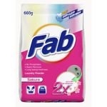 Fab Laundry Powder Detergent Sakura 660g