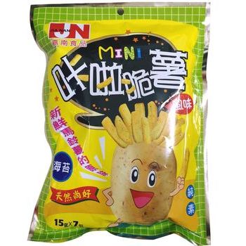 Jianan Kara Mini Crispy Potato Seaweed 105g