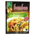 Bamboe Bumbu Instant Soto Daging Madura Beef Soup Spice 40g Pack Of 3