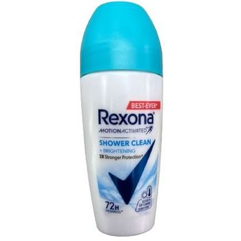 Rexona Women 48hrs Antiperspirant Deodorants All Day Freshness Shower Clean Scent Roll-on 40ml.