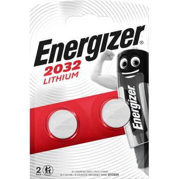 Energizer Lithium Coin 2032 Batteries 2 Pack